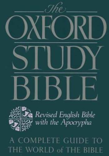 The Oxford Study Bible: Revised English Bible with the Apocrypha – GOOD