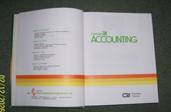 Century 21 Accounting, Green Book, 1977 South-Western Publishing Co. VGC