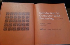 Introduction to Computer Data Processing by Wilson Price (1977, Hardcover) VTG