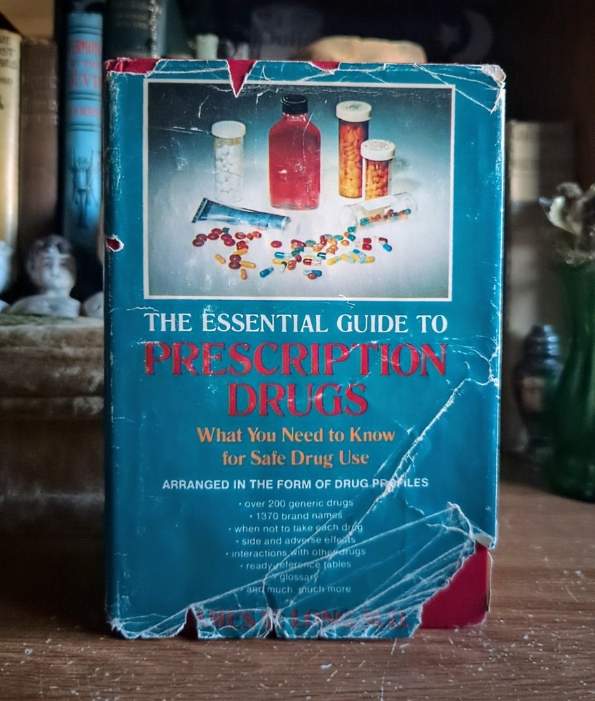 1977 Essential Guide To Prescription Drugs James Long – Vintage Medical Book