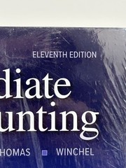 NEW SEALED Intermediate Accounting Eleventh Edition (Spiceland, Nelson, Thomas)