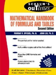 Schaum’s Mathematical Handbook of Formulas and Tables – Paperback – GOOD