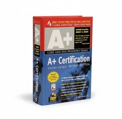 A+ certification 2nd Edition Study Guide Hardcover Book (NO CD-ROM INCLUDED)