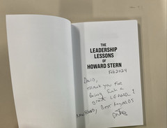 Leadership Lessons of Howard Stern by Michael Kublin SC 2023 Best Seller Publish