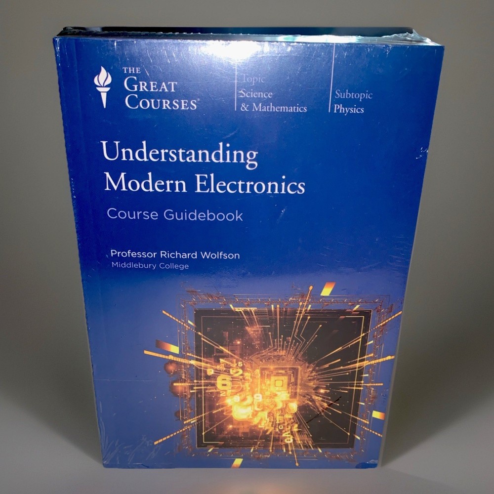 Understanding Modern Electronics The Great Courses NEW SEALED w/ book