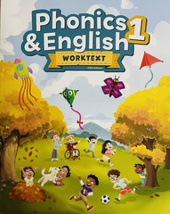 BJU Press Student Phonics & English 1 Worktext First Grade Paperback 5th Edition
