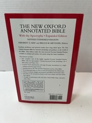 The New Oxford Annotated Bible with the Apocrypha, Revised Standard Version