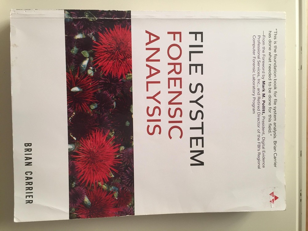 File System Forensic Analysis Carrier, Brian paperback Very Good