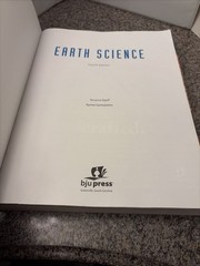 BJU Earth Science, 4th Ed. by Santopietro & Egolf (2012, Trade Paperback)