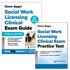 Social Work Licensing Clinical Exam Guide and Additional Print Practice Test Set