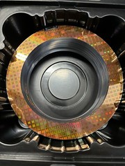 8″ Silicon Wafer Made In USA Decorative “Donut”
