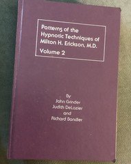 Patterns Of The Hypnotic Techniques Of Milton H Erickson MD Volume 2 HC 1977
