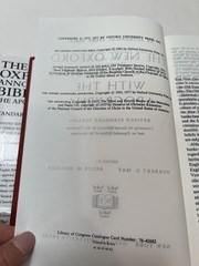 The New Oxford Annotated Bible with the Apocrypha, Revised Standard Version
