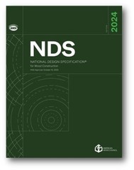 2024 Wood Design Package: NDS with NDS Supplement 2024 Editions