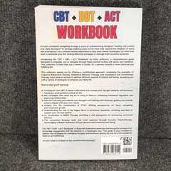 CBT + DBT + ACT Workbook: 7 Books in 1: Cognitive Behavioral Therapy Jefferson