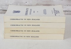 Bulk Lot of 7 Chiropractic in New Zealand 1979 Report Parker College Reprints