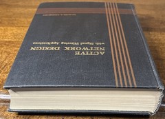 ACTIVE NETWORK DESIGN w/ Signal Filtering Applications By: Lindquist 1977 1st Ed
