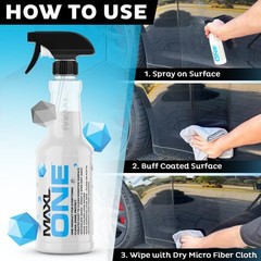 MAXLONE 20oz Waterless Car Detailer Spray – Clean Shine Protect