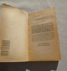 The Power of Alpha-Thinking By Jess Stearn 1st SIGNET PRINTING 1977 paperback