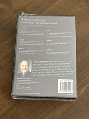 Great Courses WRITING GREAT FICTION Prof Hynes Course Guidebook + 12 DVDs NEW
