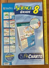 Vintage Science Stem School Learning Grade 8 Book Dry Erase Flip Chart Like New!