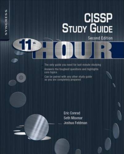 Eleventh Hour CISSP, Second Edition: Study Guide – Paperback – VERY GOOD