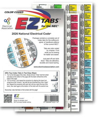 National electrical code 2026 EZ tabs For the NEC Color coded Free Shipping