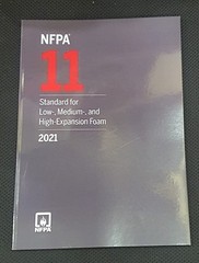NFPA 11 Standard for Low Medium and High Expansion Foam 2021 New Stock Fast ship
