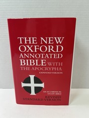 The New Oxford Annotated Bible with the Apocrypha, Revised Standard Version