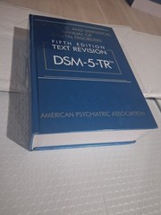 Diagnostic and Statistical Manual of Mental Disorders, DSM-5-TR HARDCOVER