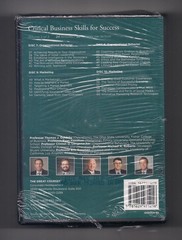 CRITICAL BUSINESS SKILLS FOR SUCCESS 10-DVD set + Book SEALED Great courses