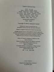 Patterns of Software: Tales from the Software Community 1996 Richard Gabriel