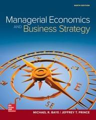 Managerial Economics and Business Strategy Hardcover Michael, Pri