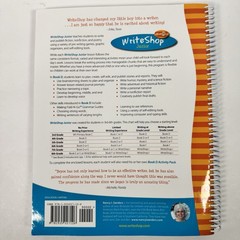 Write Shop Junior Book D Spiral Teacher’s Guide & Time-Saver Pack
