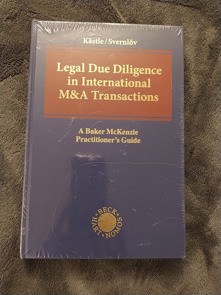NEW! Florian Kästle Legal Due Diligence in International M&A Transactions