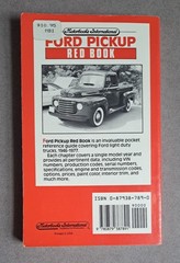 Ford Pickup [Red Book] by Peter C. Sessler USED Book (1946-1977, F-Series)