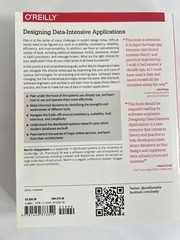 Designing Data-Intensive Applications Martin Kleppmann O’Reilly PB 2017 Canada