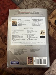 The Longman Anthology of British Literature Vol 1 4th Ed 2010 PB Pearson