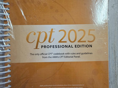 CPT Professional Edition 2025 by American Medical Association (2024, Spiral)
