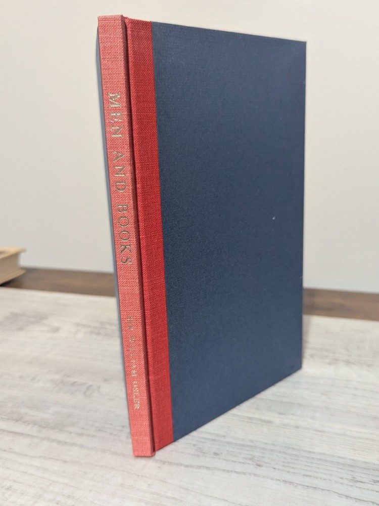 Men and Books;William Osler – HC/VG+