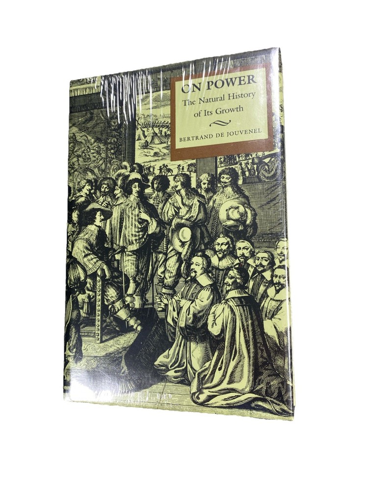 On Power Natural History of Growth Book Bertrand De Jouvenel Liberty HC SEALED