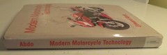 Modern Motorcycle Technology Edward Abdo Delmar Cengage Learning 2009 Barely Use