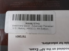 AMSCO United States History 4th Edition Advanced Placement 2026