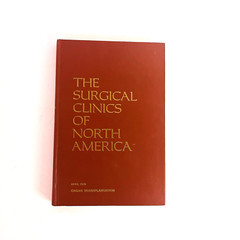 Organ Transplantation The Surgical Clinics of North America Lot of 2 Books 1976