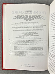 NRSV The New Oxford Annotated Bible with the Apocrypha, Third Edition Hardcover