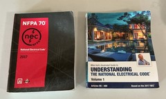 NEC NFPA 70 National Electrical Code Book & Understanding The Nat’l Electrical
