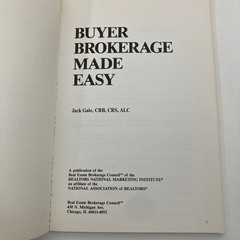 Jack L. Gale Buyer Brokerage Made Easy Trade Paperback 1991 First Printing GOOD