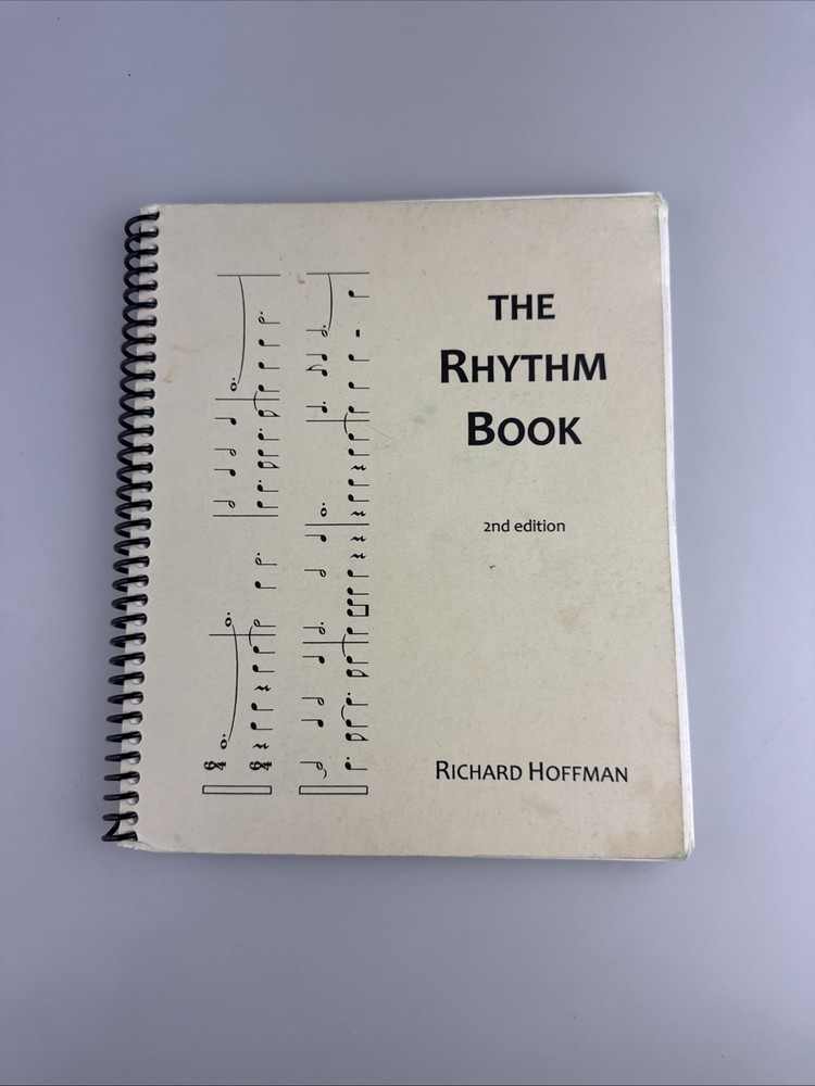 RARE Original Rhythm Book – Spiral-bound, by Richard Hoffman (Takadimi method)