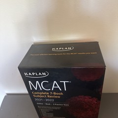 MCAT Complete 7-Book Subject Review 2021-2022 Kaplan Test Prep