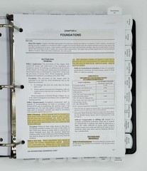 Highlighted and Tabbed – 2021 International Residential Code – from Exam Books
